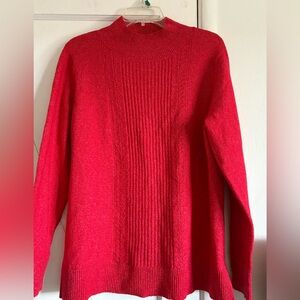 Old Navy Women's Red Cowl Neck Sweater